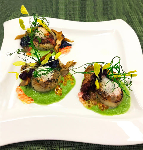 Pea Shoots Gold